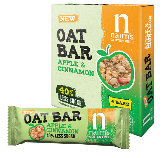 Cacao & Orange Oat Bar Nairns Oatcakes