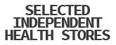 Selected Independent Health Stores