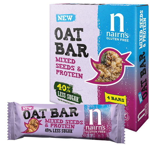 Mixed Seeds & Protein Oat Bar >>