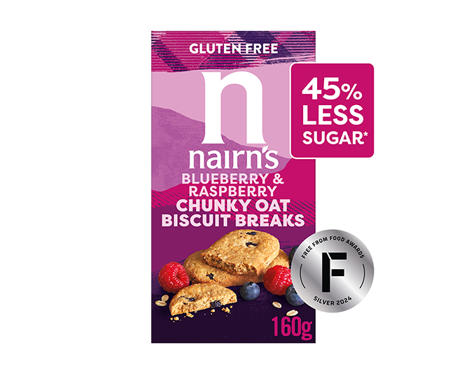 << Oats, Blueberry & Raspberry Chunky Biscuit Breaks