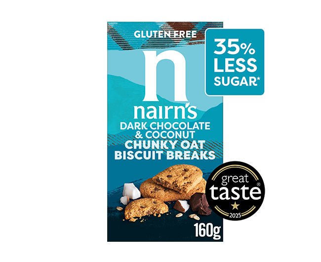 Oats, Dark chocolate & coconut >>