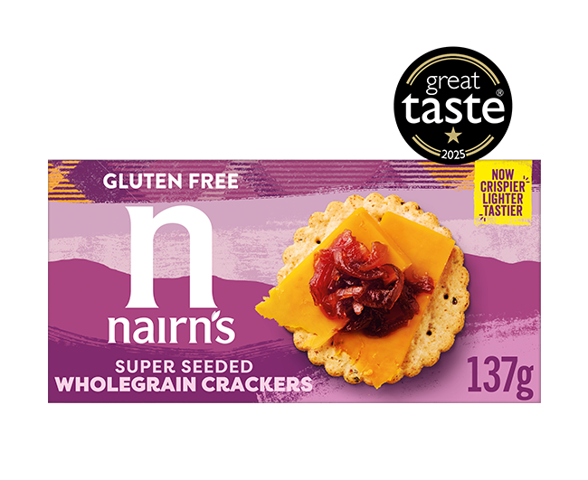 Super seeded crackers >>