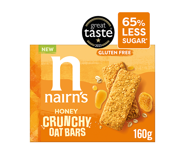 Honey Crunchy Oat Bars >>
