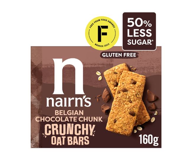 << Belgian Chocolate Chunk Crunchy Oat Bars