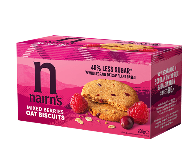 Mixed Berries Oat Biscuits Nairn s