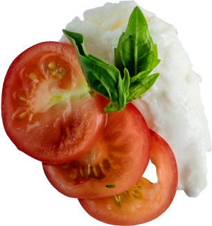 tomato and mozzarella 