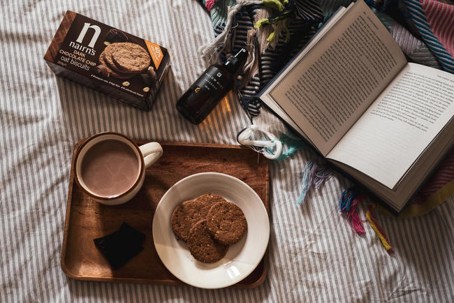 Dark Choc Chip Oat Biscuits