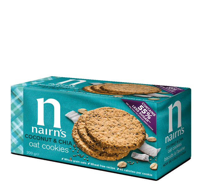 coconut & chia cookies