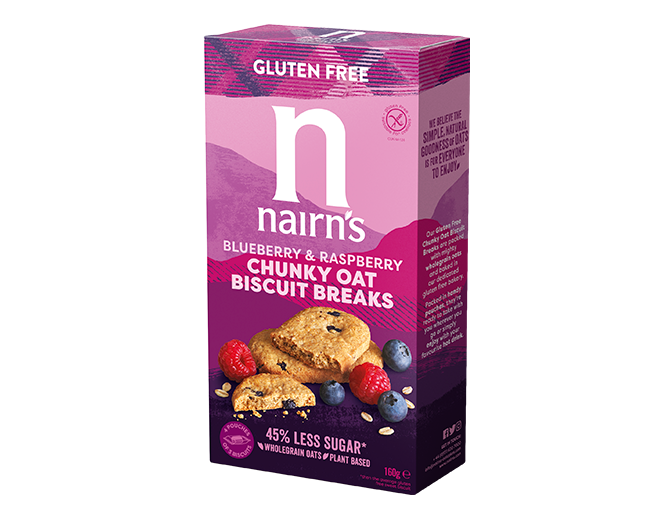 Blueberry Raspberry Chunky Biscuit Breaks