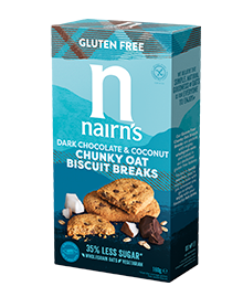 Dark Chocolate Coconut Chunky Biscuit Breaks
