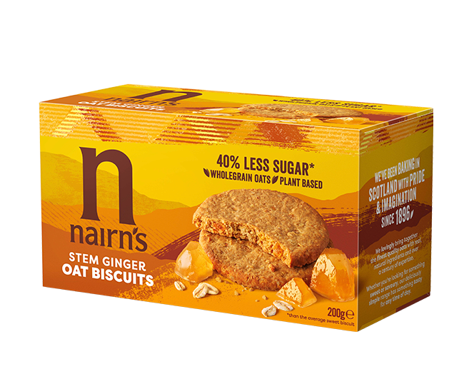 Stem Ginger Oat Biscuit