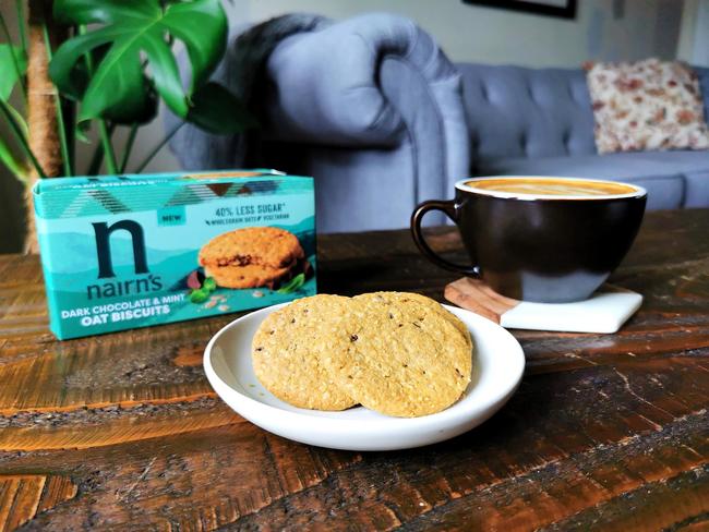 Mint Choc Oat Biscuits