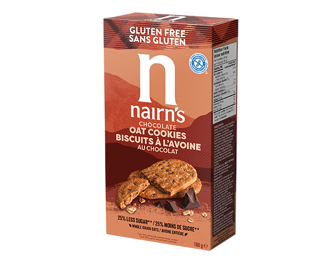 Nairn's Chocolate Gluten Free Oat Cookies
