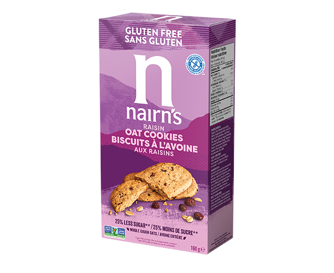 Nairn's Raisin Gluten Free Oat Cookies
