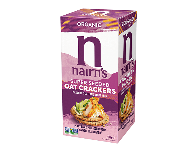 Nairn's Organic Super Seeded Oat Crackers