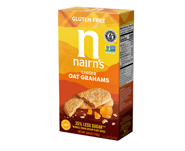 Nairn's Stem Ginger Gluten Free Oat Grahams