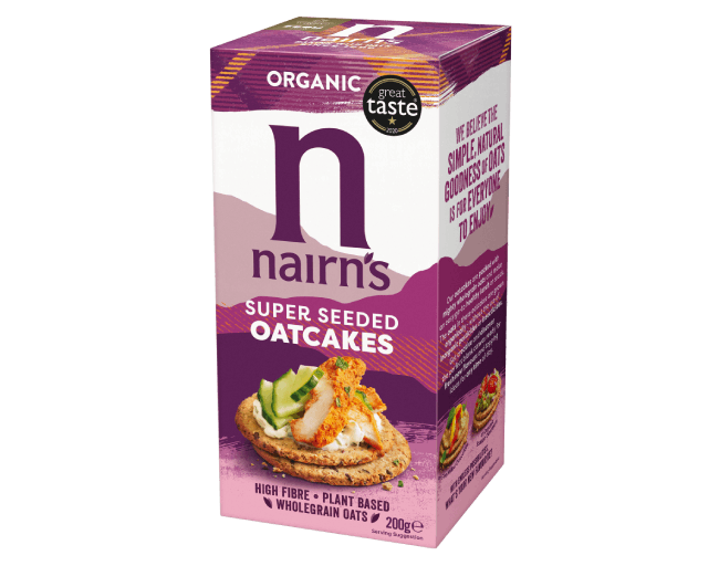 Nairn's Organic Super Seeded Oatcakes