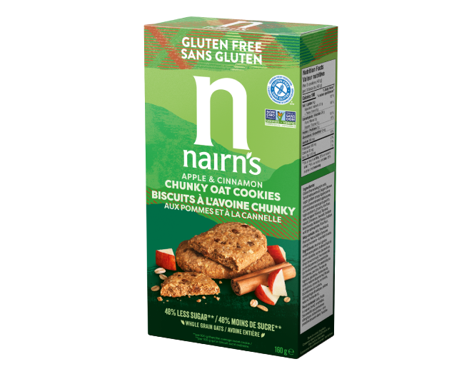 Nairn's Apple & Cinnamon Chunky Oat Cookies