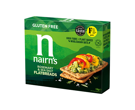 Nairn's Rosemary & Sea Salt Flatbread