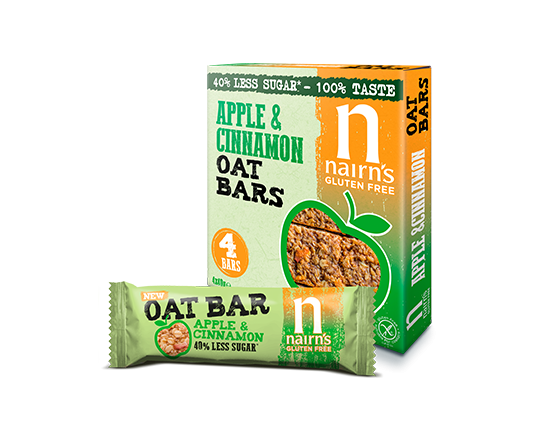 Nairn's Gluten Free Apple & Cinnamon Oat Bars