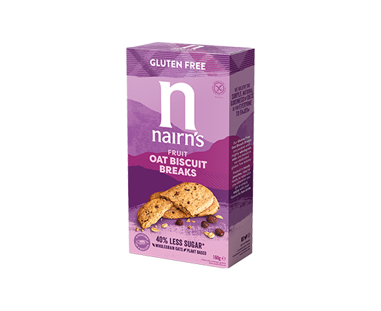 Nairn's Gluten Free Fruit Oat Biscuit Breaks