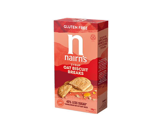 Nairn's Gluten Free Syrup Oat Biscuit Breaks