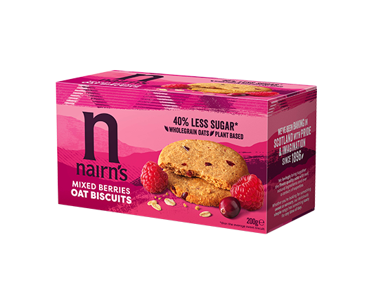 Nairn's Mixed Berries Oat Biscuits