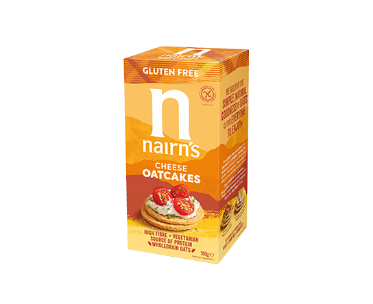 Nairn's Gluten Free Cheese Oatcakes