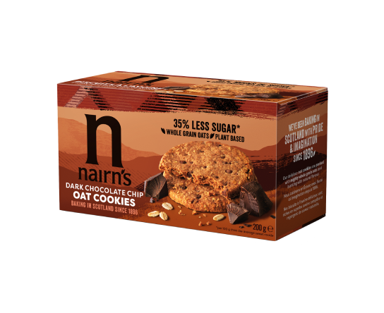 Nairn's Canada Dark Chocolate Chip Oat Cookies