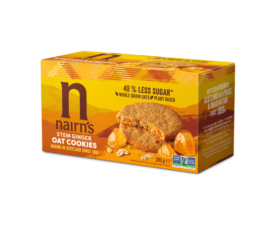 Nairn's Canada Stem Ginger Oat Cookies