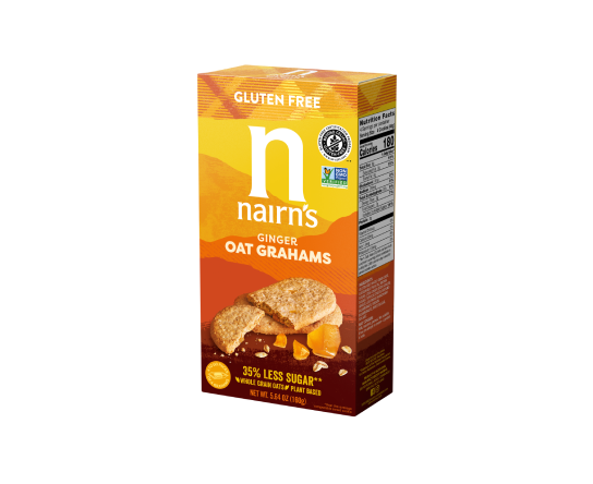Nairn's USA Gluten Free Ginger Oat Grahams