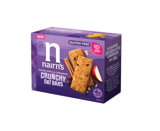 Nairn's Apple, Raising & Cinnamon Crunchy Oat Bars