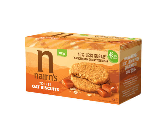 Nairn's Toffee Oat Biscuits 