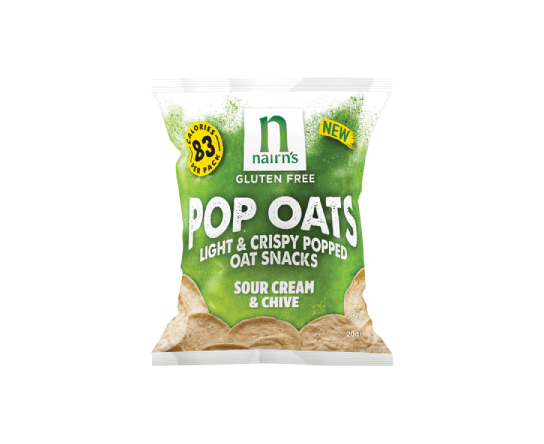 Nairn's Gluten Free Pop Oats Sour Cream & Chive