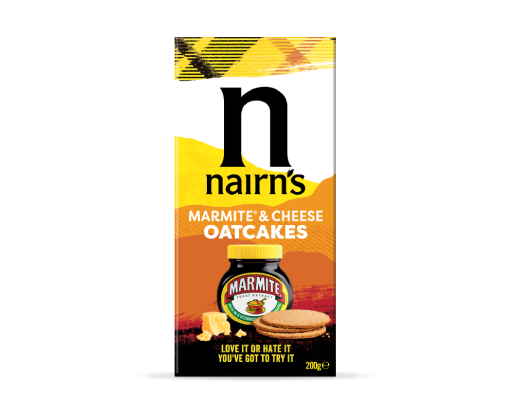 Nairn's Marmite & Cheese Oatcakes