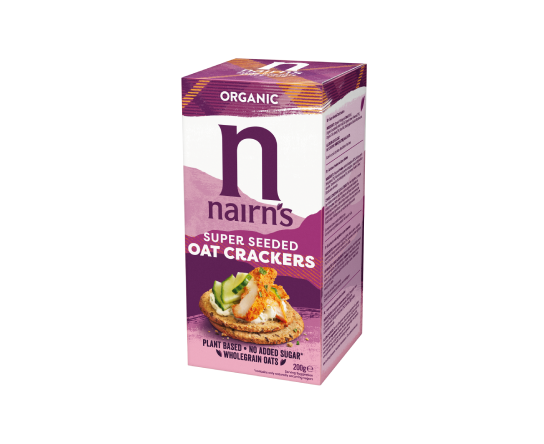 Nairn's Organic Super Seeded Oat Crackers