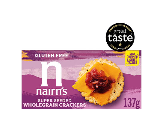 Nairn's Gluten Free Super Seeded Wholegrain Crackers