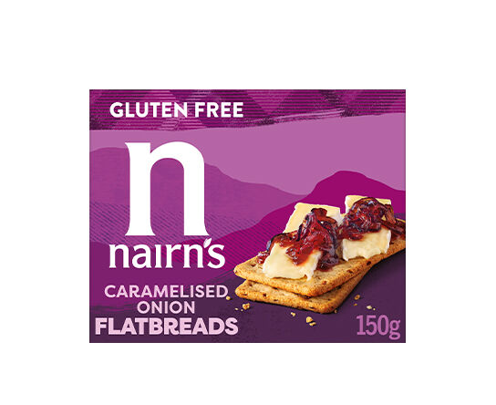 GF Caramelised Onion Flatbreads