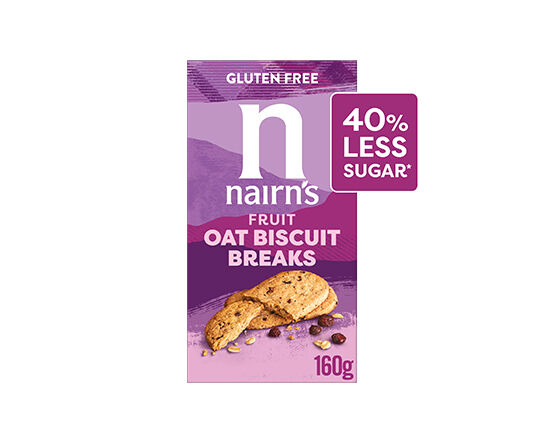 Nairn's Gluten Free Fruit Oat Biscuit Breaks