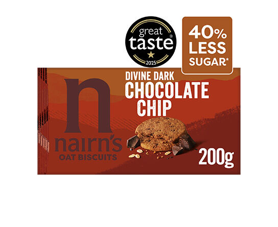 Nairn's Dark Chocolate Oat Biscuits