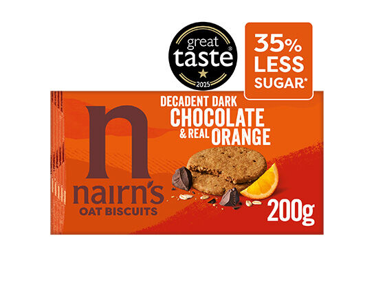 Nairn's Chocolate Orange Oat Biscuits