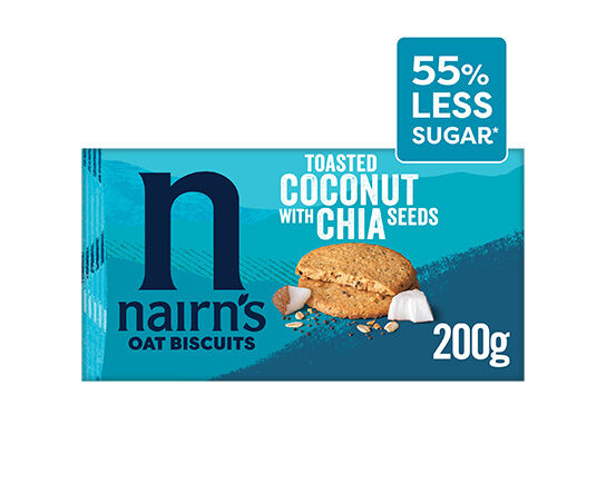 Nairn's Coconut & Chia Oat Biscuits