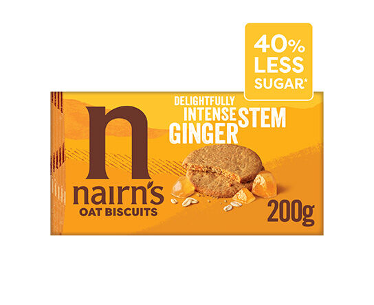Nairn's Stem Ginger Oat Biscuits