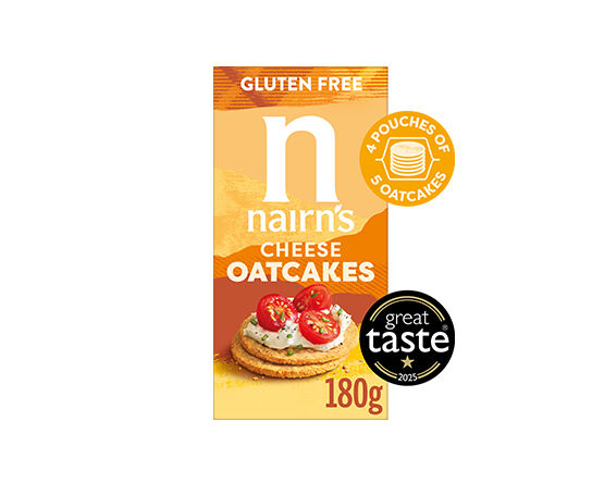 Nairn's Gluten Free Cheese Oatcakes
