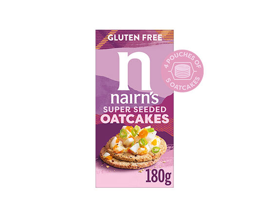 Nairn's Gluten Free Super Seeded Oatcakes