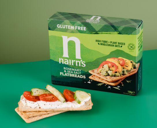GF Rosemary and Sea Salt Flatbreads