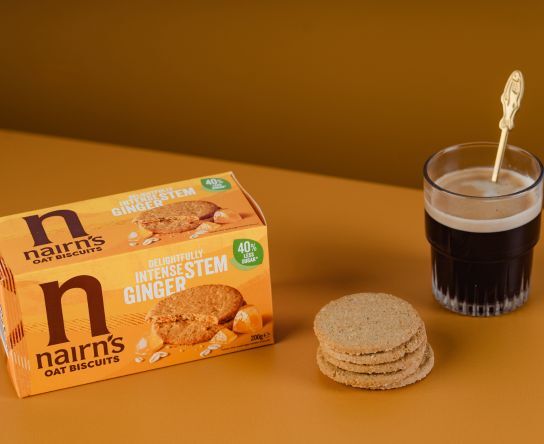 Stem Ginger Oat Biscuits 