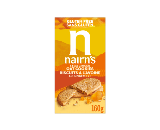 Nairn's Canada Gluten Free Ginger Oat Cookies