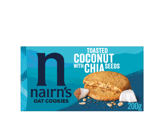 Nairn's Canada Coconut & Chia Oat Cookies