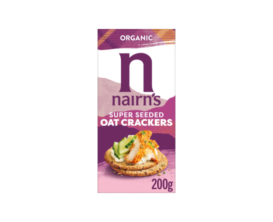 Nairn's Organic Super Seeded Oat Crackers